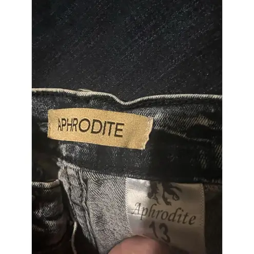 Aphrodite Jeans Women Size 24 24x28 Skinny Straight Leg Stretch Blue 0215