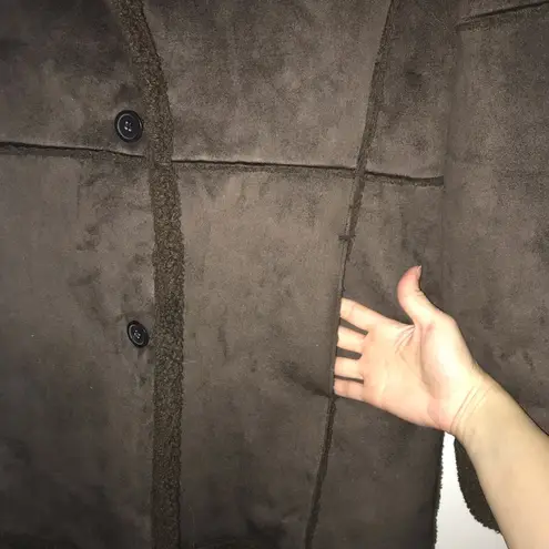 Weatherproof NWOT Faux Suede Jacket