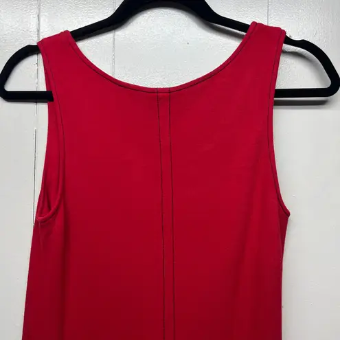 Womens Dress XS Pullover Stretch Preppy Christmas Y2K Retro Grunge Romantic Red