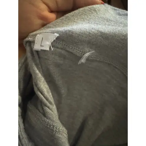 Grey long maxi skirt gray fits small