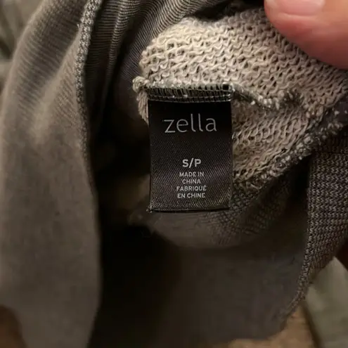 Zella  grey cowlneck pullover small