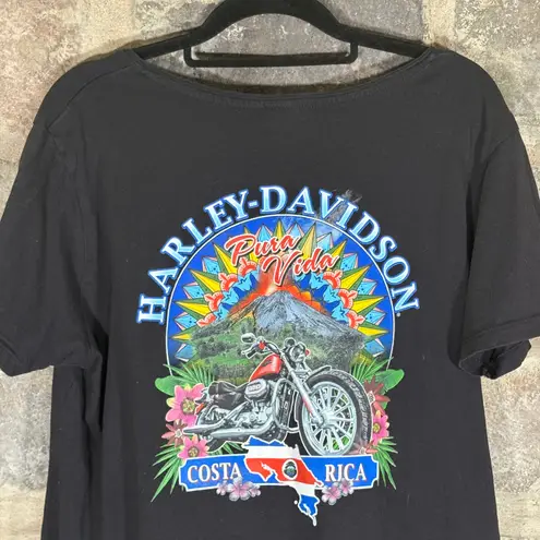 Harley Davidson Black Graphic Tee Large Costa Rica