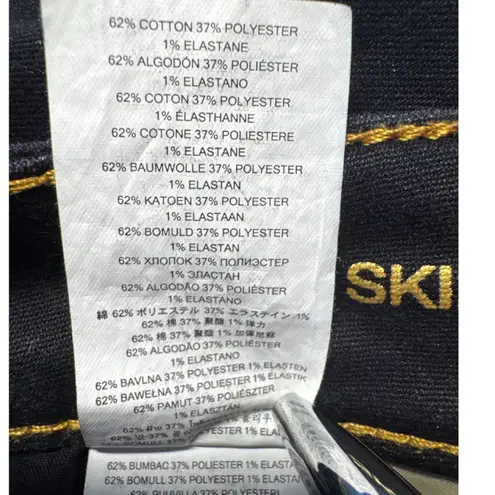 Michael Kors  Womens Jeans Size 10 Skinny Dark Wash Embellished Pockets Denim