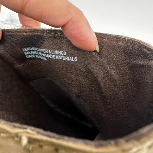 Born Shoes Women Taupe Zip Up Mules Clogs Chunky Heel Platform 11 Brown