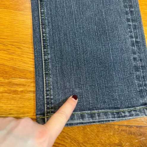 Angel Kiss Juniors 11 Straight leg Distressed Embellished Stretch Jeans Casual