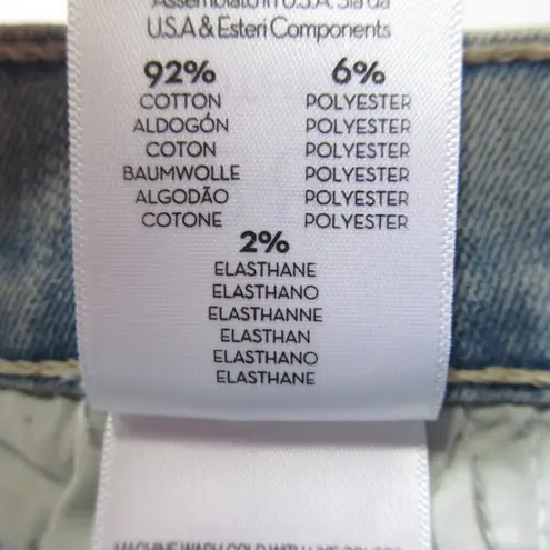 NWT Mother Pixie Tomcat Ankle in Nature Of The Game Straight Stretch Jeans 28 Blue