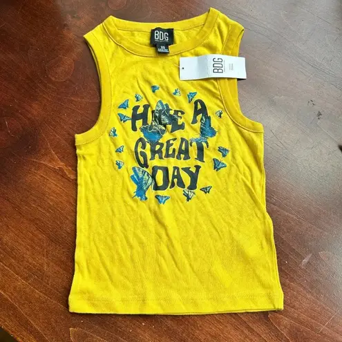 Urban Outfitters NWT BDG Graphic T Crop Tank Top - XS