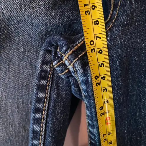 LawMan Straight Leg Jeans Rhinestone Slim Fit Vintage Western Women size 9 / 30 - Image 12