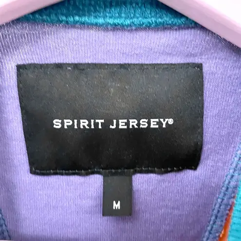 Spirit Jersey Hollywood Colorful Embroidered Long Sleeve Size M