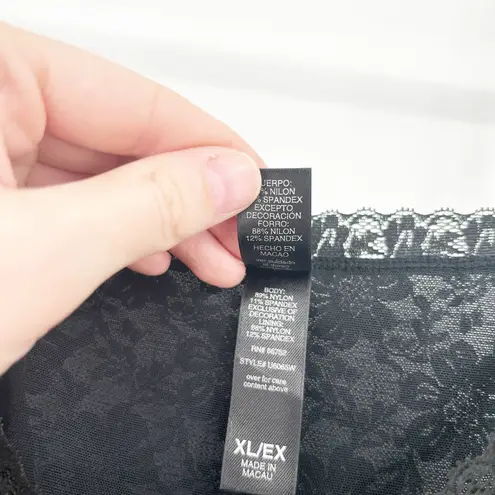 secret treasures Womens Vintage Y2K Coquette Whimsigoth Floral Lace Cami Top XL