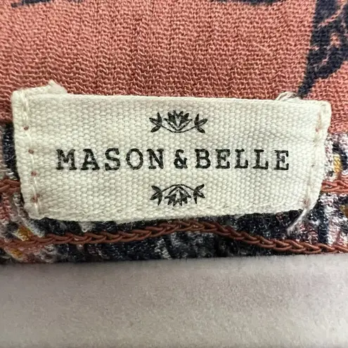 Mason & Belle Caseey BOHEMIAN Tassel peasant Top BLOUSE size 1X