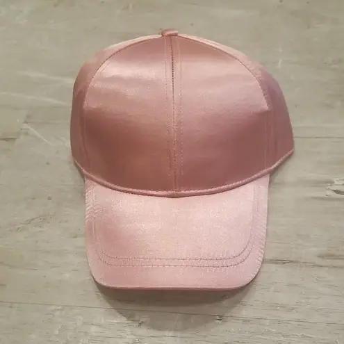 Michael Stars ππ Satin Dreams Baseball Cap ~ Pink NWT