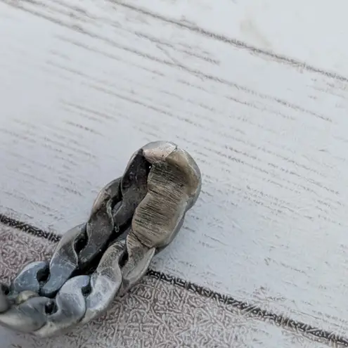Vintage Bracelet Dark Silver Tone/Grey