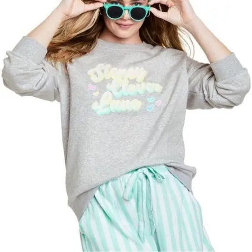 Stoney Clover Lane x Target Women’s Medium Gray Logo Crewneck Sweatshirt Pastels