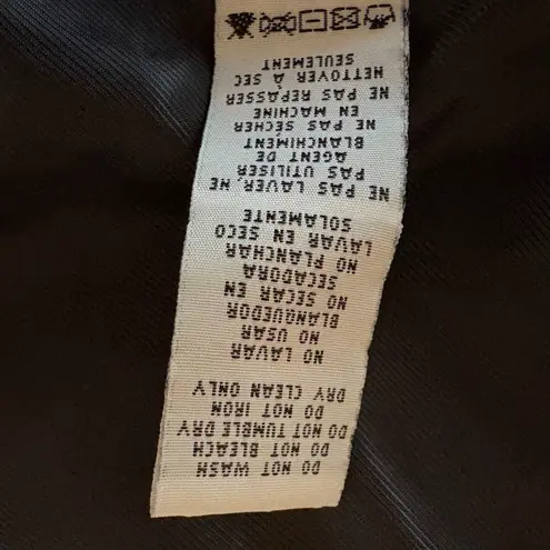 Thread & Supply Ivory Sherpa Fleece Jacket Medium Teddy Coat Button Front Black