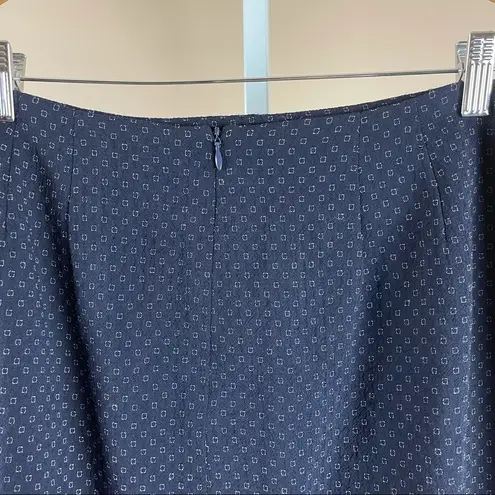 Austin Reed Vintage 14 Petite Wool Skirt Vest Suit Set Teacher Modest Office Blue Size 14P