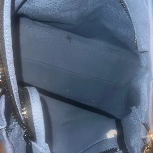 ✨Canvas Crossbody Tote Bags with Zip✨ Blue