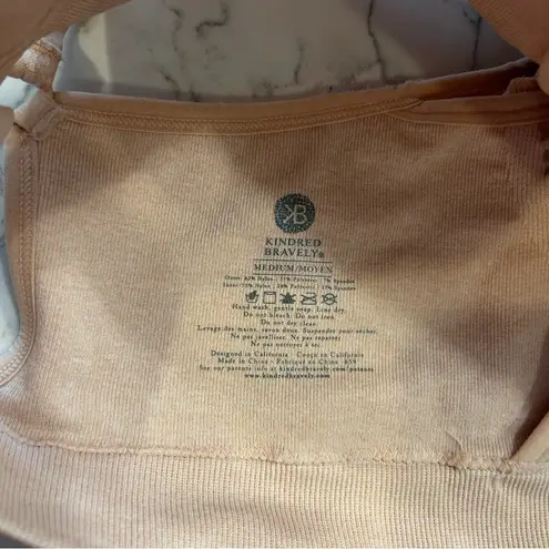 Kindred Bravely Pinky Tan Nursing Pumping Bra Size Medium