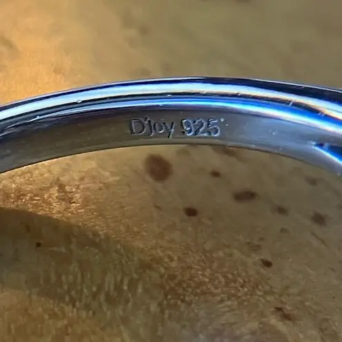 Natural Peridot Garnet Sterling Silver Ring Size 8 Green