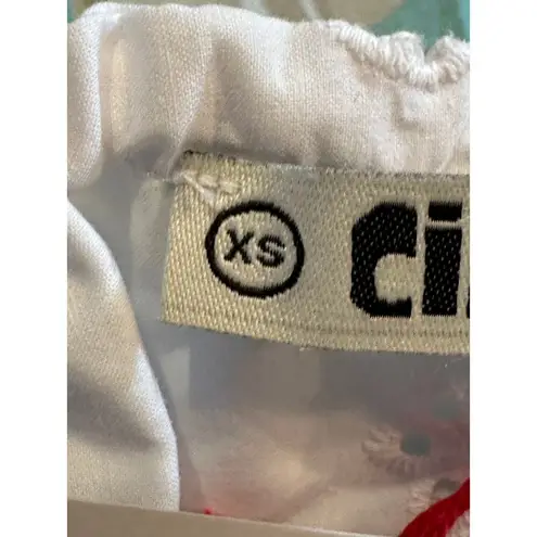 Ciao Lucia Olympia Eyelet Cut Out Detailed Top White size XS