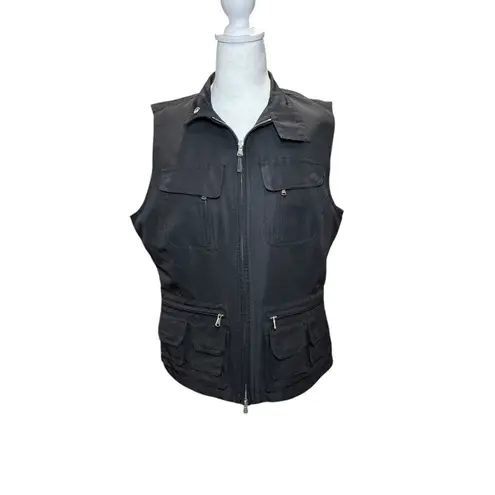 Ralph Lauren LAUREN Cargo Utility Vest XL Pockets Outdoors Sporty Travel