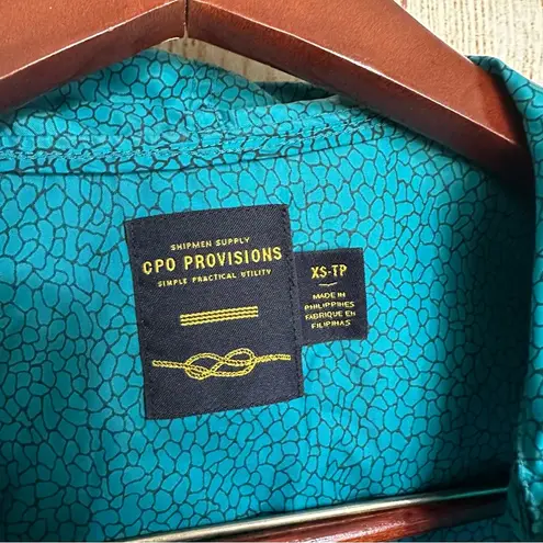 CPO Provisions XS Purple Teal Lightweight Jacket