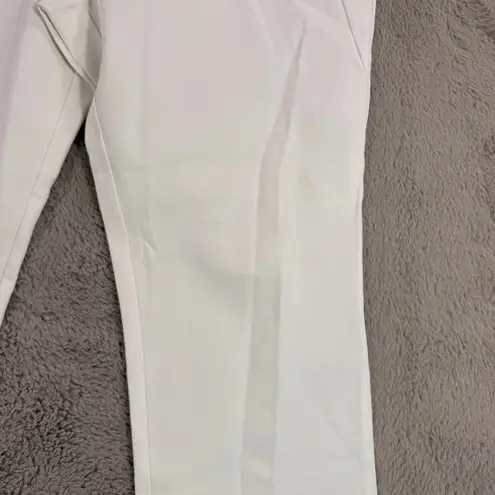Lysse White XL Pull On Bootcut Leggings Women's Stretch Career Pants Minimalist