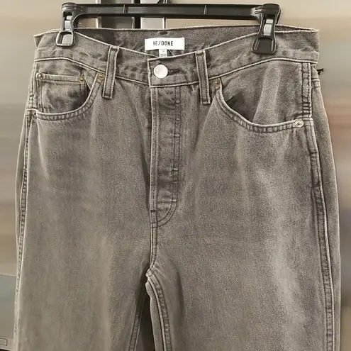 RE/DONE ππ Originals 90s High Rise Loose Jeans ~ Vintage Ash Grey 29 NWT