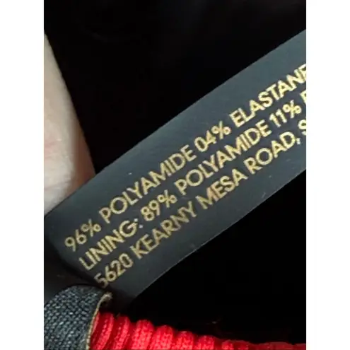 Vix Paula Hermanny milano liz ruffled ribbed swimsuit size small NWOT