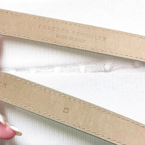 Proenza Schouler Authentic Mint Green Leather Women’s Waist Belt