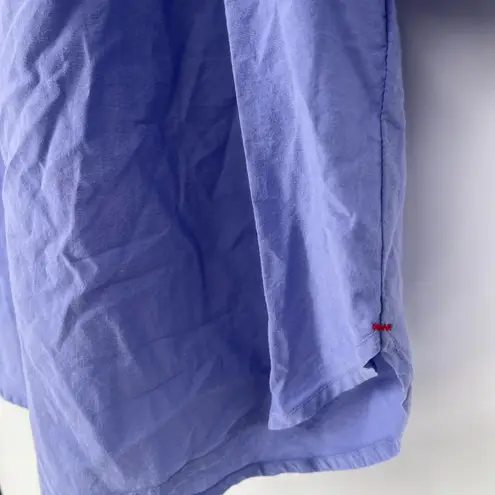 Xirena Jules Top Dark Periwinkle Purple Balloon Sleeves Women's Size Medium