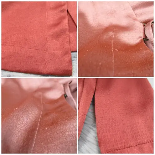 Anthropologie  Moulinette Soeurs Satin Wrap Top Blouse Women’s Size XS