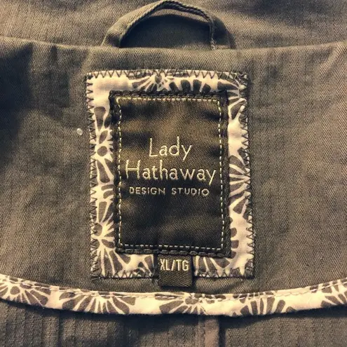 Lady Hathaway Military Look Khaki Blazer XL