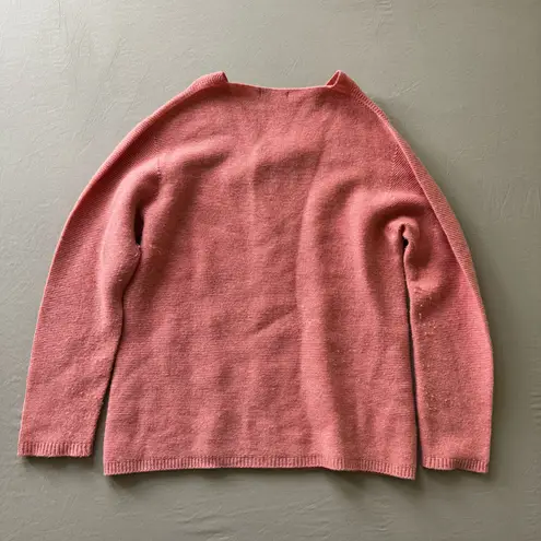 italian collection. Garter-Stitch V-Neck Sweater