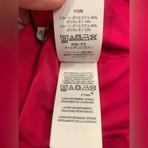 Rlx Golf
Perforated Stretch Skort Size L Color Pink