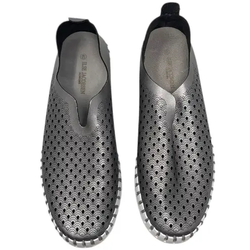 Ilse Jacobsen Tulip Gunmetal Perforated Slip