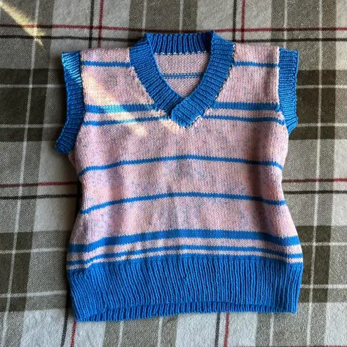 Handmade knitted holiday top Multiple