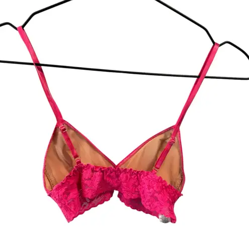 Hanky Panky Hanky Panky Signature Lace Padded Bralette XS Pink Bra