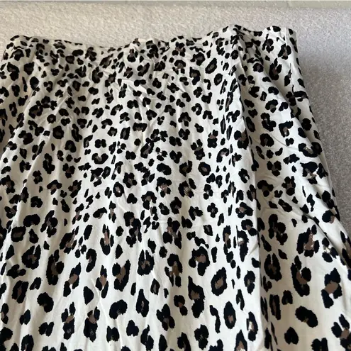Time And Tru Maternity Women’s Leopard Short Sleeve Midi Dress Size XL (16