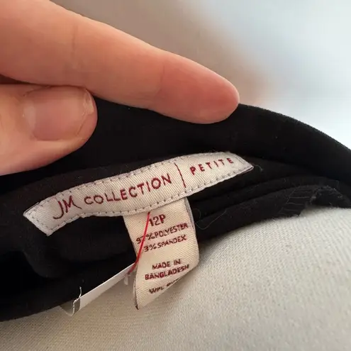 JM Collection Vintage Medium Weight Zip Up Shacket | 12P | Red| Pockets