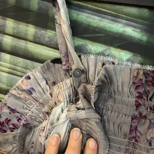 ALLSAINTS Lary Dionne Linen Silk Printed Dress | Size 10 | NWOT