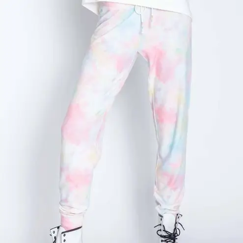 P.J. Salvage Rainbow Tie Dye Joggers