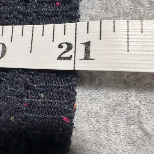 Vintage Karen Shaw Women's Delicate Black Cotton Cardigan Sweater Size L Size L