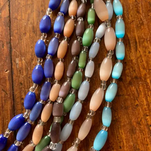 Multicolored Beaded Necklaces