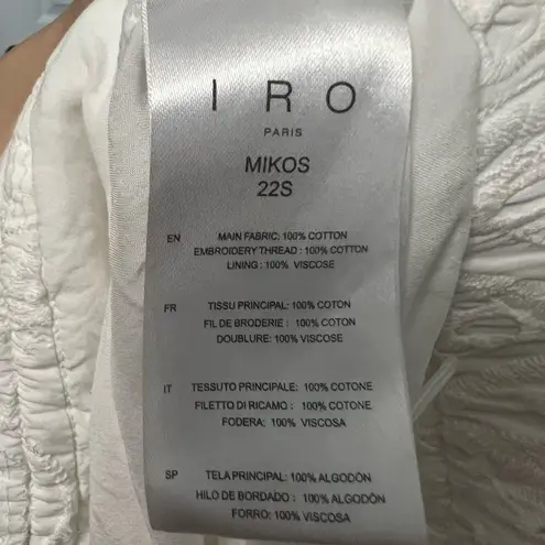 IRO Mikos Broderie Anglaise Cotton Shorts