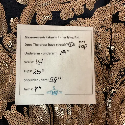 R & M Richards Women's Shimmery Sequined Crewneck High Low Ballgown Size 10 NWT