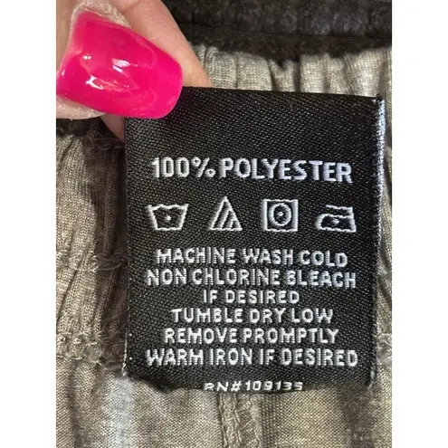 Nba Classic Basketball Shorts Elastic Waist Size S Gray/Black Active Logo