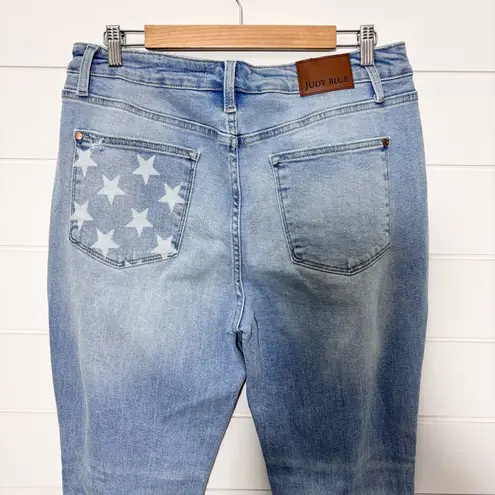 Judy Blue "Star Bright" Boyfriend Jeans blue Size 15/32