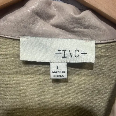 EUC Pinch Tan Long Sleeve Snap Fall Jacket Size Large