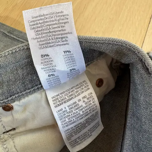 MOTHER The Runaway Daytona Nights Shorts Jorts Gray Size 27